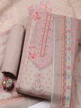 Printed Tissue Unstitched Suit With Pant & Dupatta