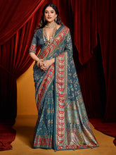 Digital Printed Art Crepe Saree