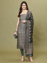 Digital Printed Pashmina Unstitched Suit Piece With Dupatta