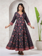 Floral Printed Cotton Kurta