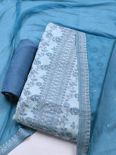 Printed Muslin Unstitched Suit Piece With Dupatta