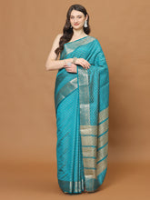 Zari Border Art Silk Woven Saree