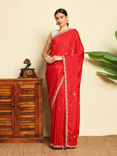 Stone Work Crepe Saree