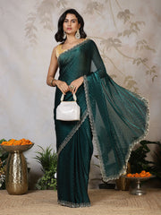 Stone Work Tissue Saree