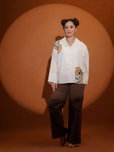 Printed Cotton Blend Shirt