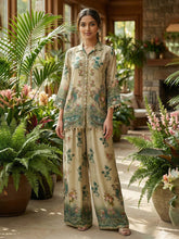Digital Printed Crepe Kurta With Pant