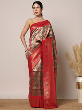 Woven Design Art Silk Saree