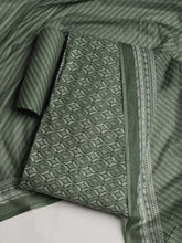 Printed Cotton Blend Unstitched Suit With Dupatta