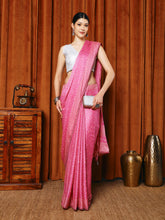 Floral Printed Georgette Saree