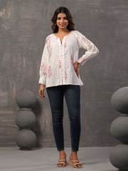 Printed Cotton Short Kurti