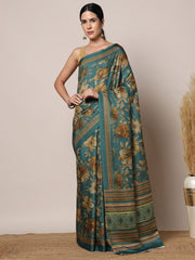 Printed Dola Silk Saree