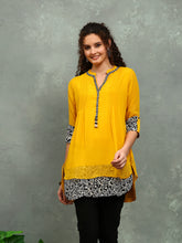 Plain Georgette Kurta