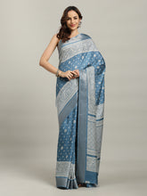 Printed Booti Dola Cotton Woven Saree