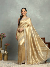 Embelished Tissue Saree