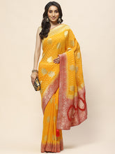 Woven Georgette Saree