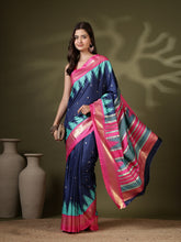 Digital Printed Art Silk Saree