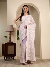 Embroidered Georgette Saree