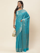 Light Brocade Woven Georgette Saree