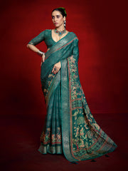 Printed Art Silk Saree