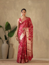 Plain Crepe Saree