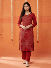 Printed Cotton Kurta With Pant