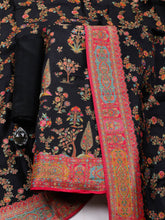 Woven Design Satin Unstitched Suit With Pant & Dupatta