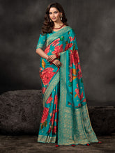 Printed Dola Silk Saree