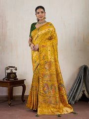 Woven Design Pashmina Saree