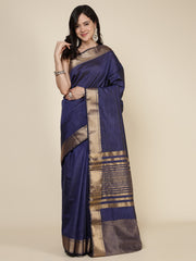 Brocade Zari Jaal Art Silk Woven Saree
