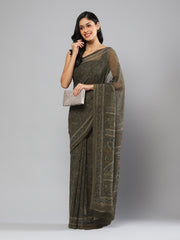 Digital Printed Georgette Saree