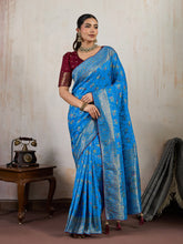 Woven Design Pashmina Saree