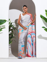Digital Printed Crepe Saree