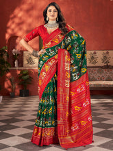 Printed Tussar Saree