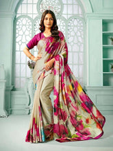 Digital Printed Crepe Saree