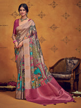 Printed Art Silk Saree