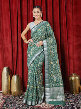 Digital Printed Art Silk Saree
