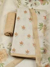 Printed Tissue Unstitched Suit With Pant & Dupatta