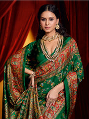 Digital Printed Art Crepe Saree