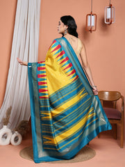 Digital Printed Art Silk Saree