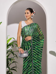 Printed Georgette Saree