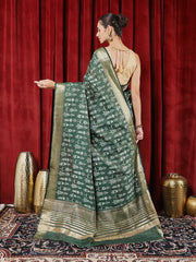 Digital Printed Art Silk Saree