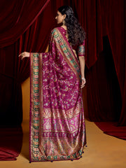 Digital Printed Art Crepe Saree