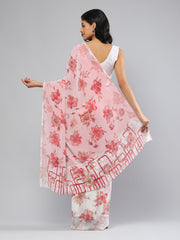 Digital Printed Georgette Saree