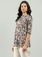 Printed Cotton Blend Shirt