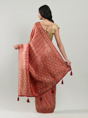 Zari Jaal Georgette Woven Saree