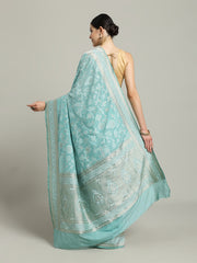 Zari Jaal Art Silk Woven Saree