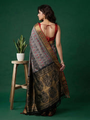 Woven Design Art Silk Saree