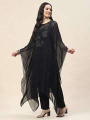 Swarovski Georgette Kurta With Pants