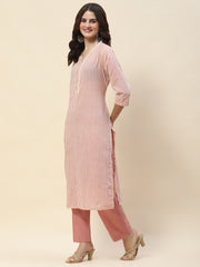 Printed Cotton Kurta Set