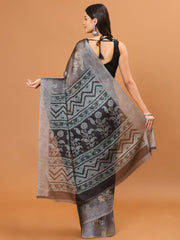 Zari Jaal Georgette Woven Saree